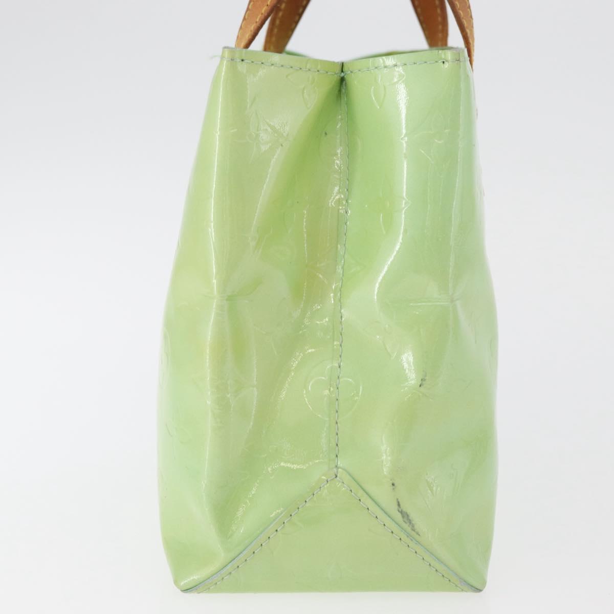 LOUIS VUITTON Monogram Vernis Reade PM Bag Peppermint M91307 LV Auth BA12731