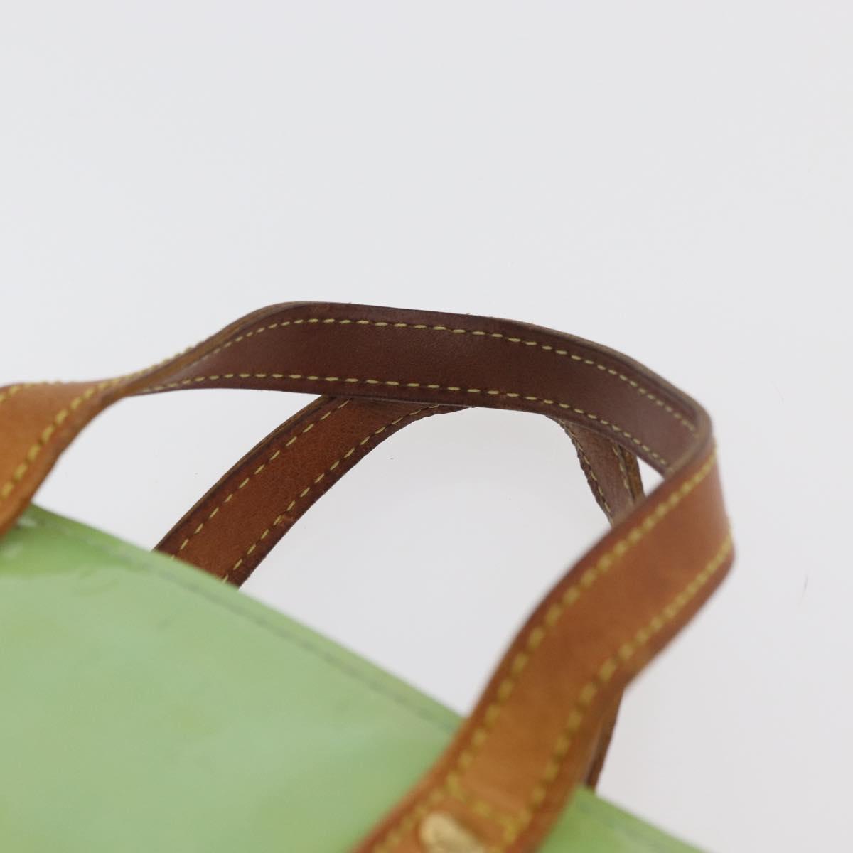 LOUIS VUITTON Monogram Vernis Reade PM Bag Peppermint M91307 LV Auth BA12731