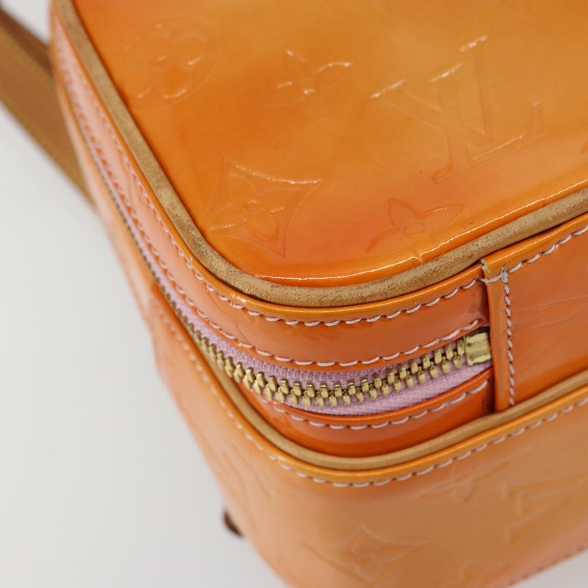 LOUIS VUITTON Vernis Marley Backpack Marshmallow Pink M91039 LV Auth BA12738