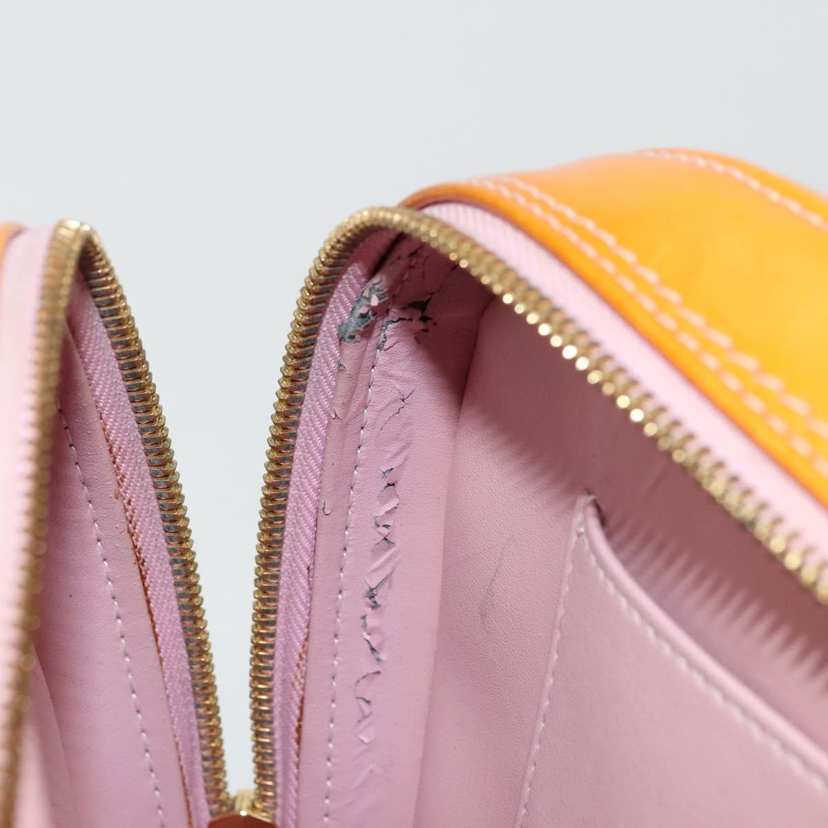 LOUIS VUITTON Vernis Marley Backpack Marshmallow Pink M91039 LV Auth BA12738