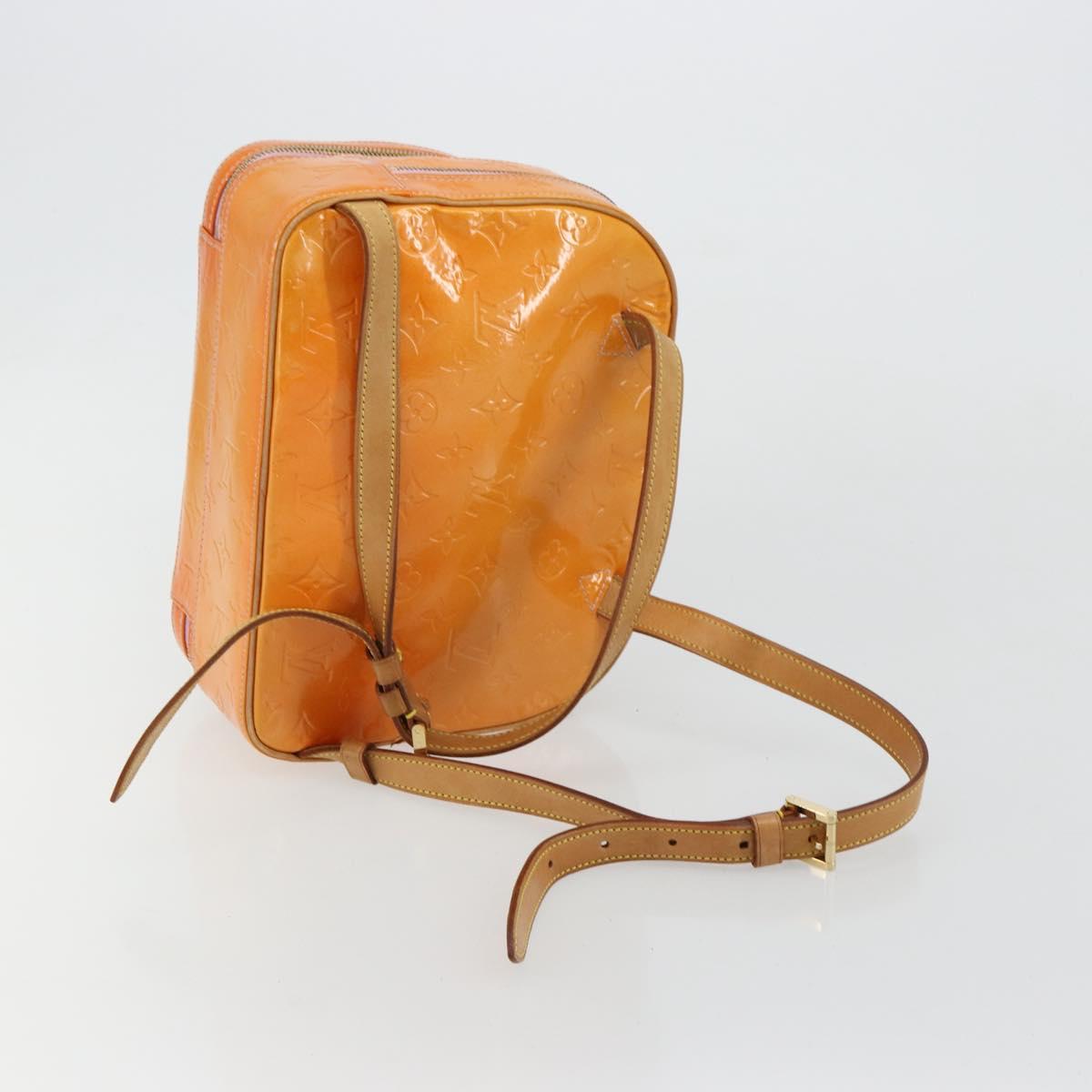 LOUIS VUITTON Vernis Marley Backpack Marshmallow Pink M91039 LV Auth BA12738