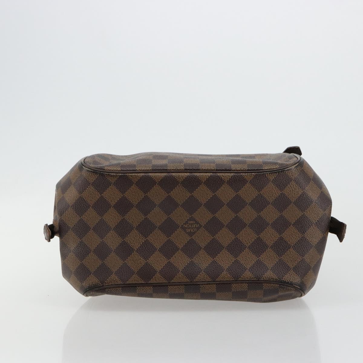 LOUIS VUITTON Damier Ebene Belem MM Hand Bag N51174 LV Auth BA12741