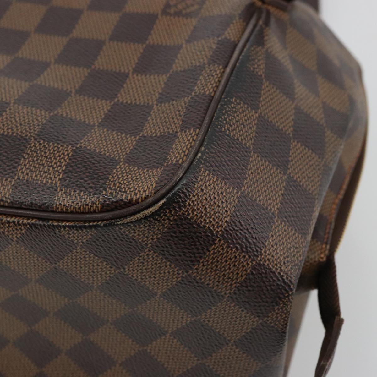 LOUIS VUITTON Damier Ebene Belem MM Hand Bag N51174 LV Auth BA12741
