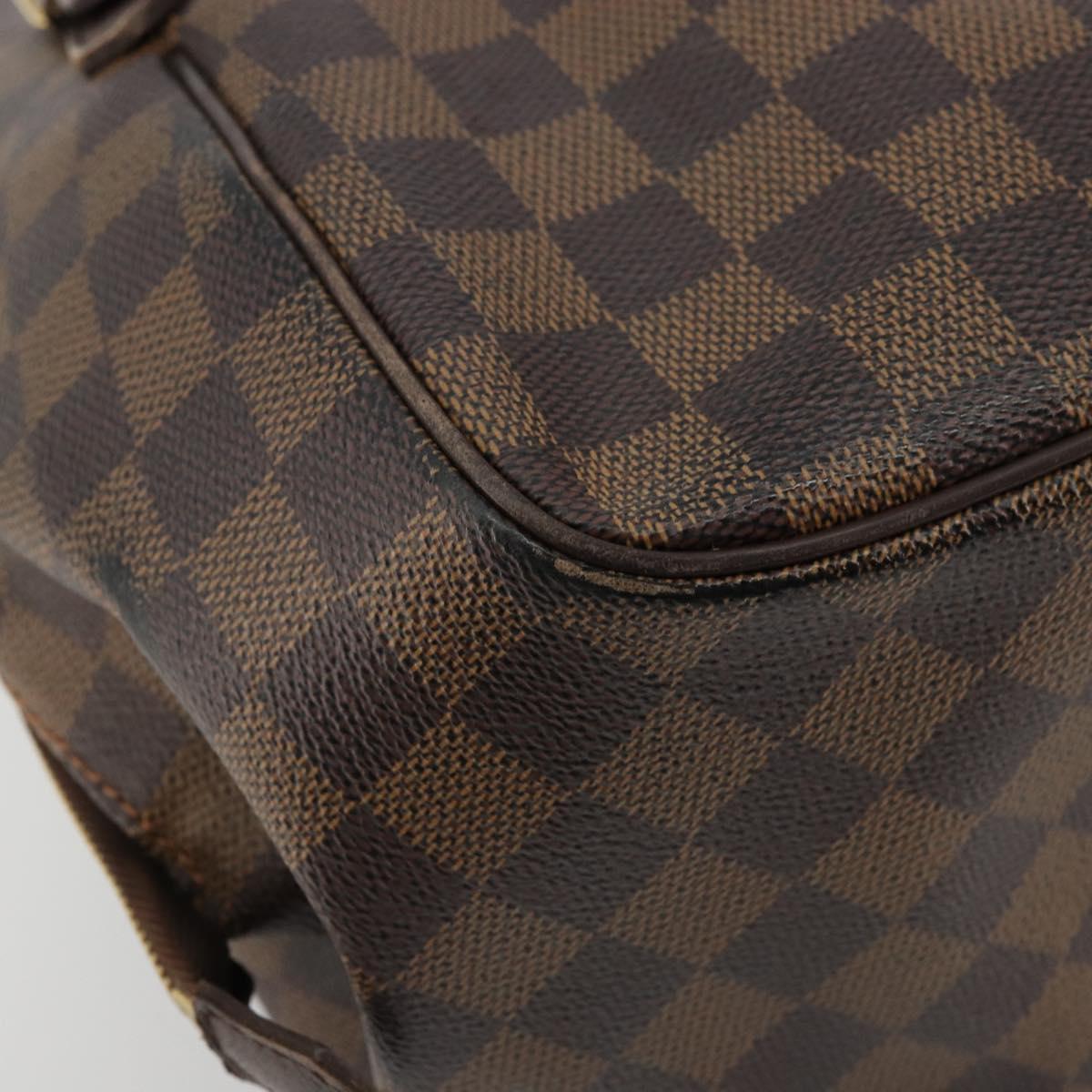 LOUIS VUITTON Damier Ebene Belem MM Hand Bag N51174 LV Auth BA12741