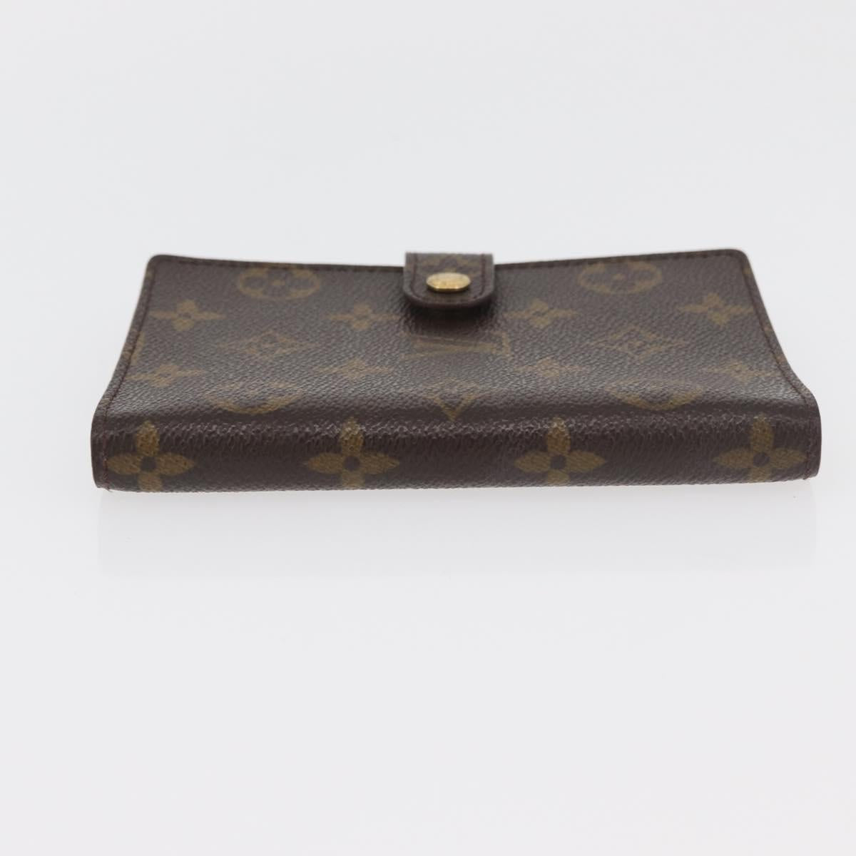 LOUIS VUITTON Monogram Agenda PM Day Planner Cover R20005 LV Auth BA12756
