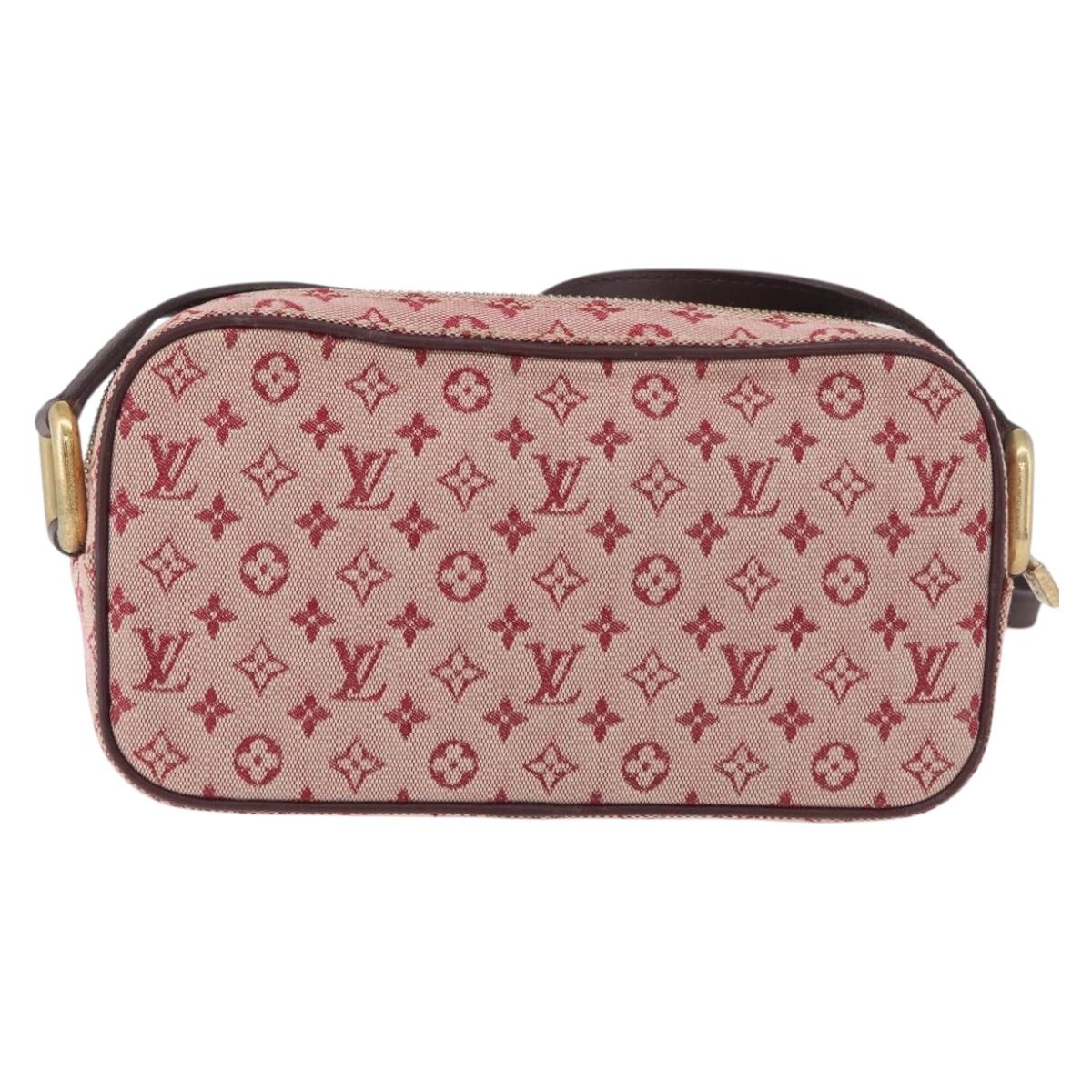 LOUIS VUITTON Monogram Mini Juliet MM Shoulder Bag Red M92219 LV Auth BA12763