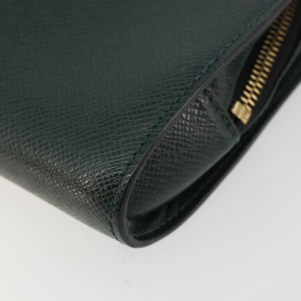 LOUIS VUITTON Taiga Baikal Clutch Bag Epicea M30184 LV Auth BA12765