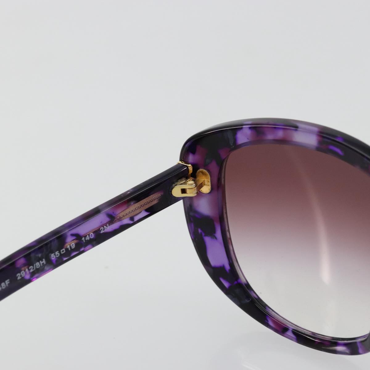 DOLCE&GABBANA Sunglasses plastic Purple Auth BA12767