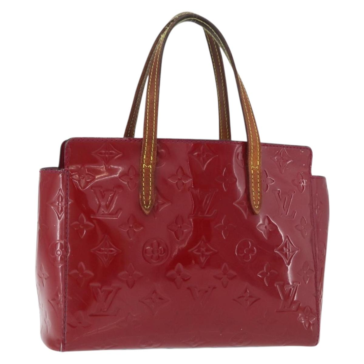 LOUIS VUITTON Monogram Vernis Catalina BB Bag Rose Andian M90016 LV Auth BA12774