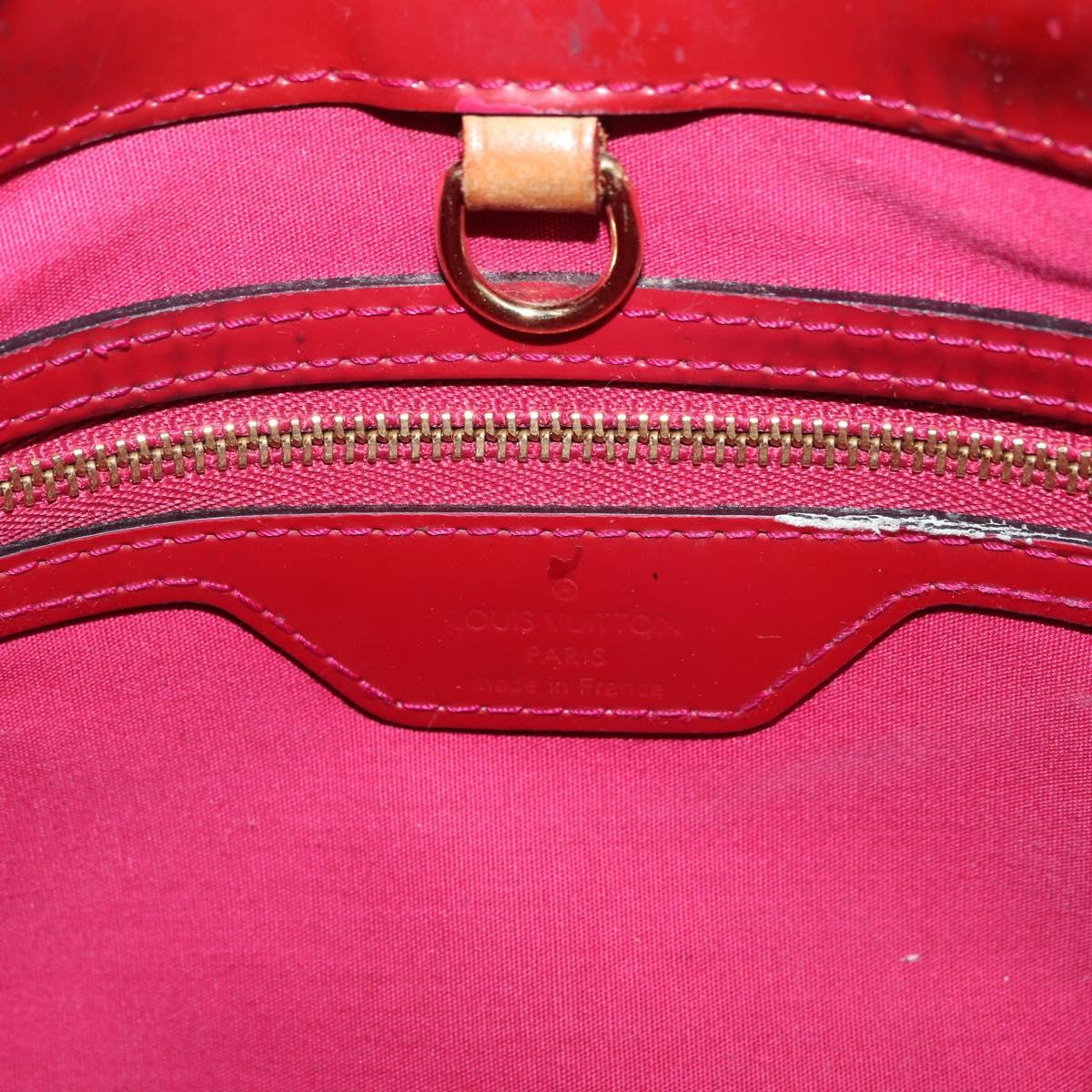 LOUIS VUITTON Monogram Vernis Catalina BB Bag Rose Andian M90016 LV Auth BA12774