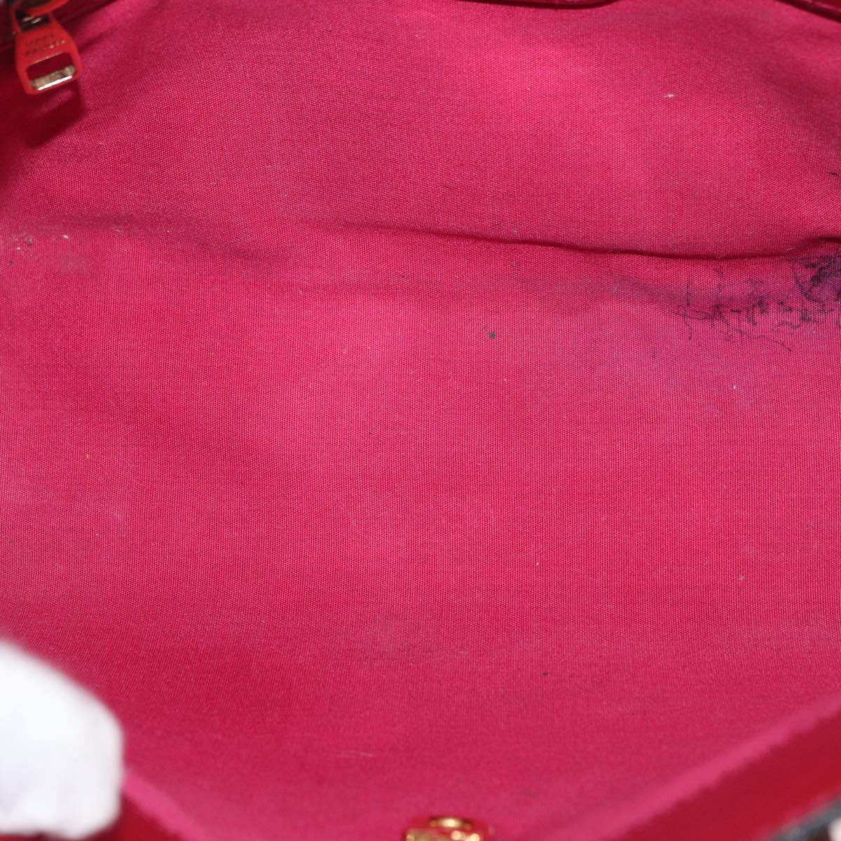 LOUIS VUITTON Monogram Vernis Catalina BB Bag Rose Andian M90016 LV Auth BA12774
