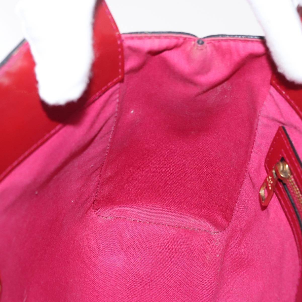LOUIS VUITTON Monogram Vernis Catalina BB Bag Rose Andian M90016 LV Auth BA12774