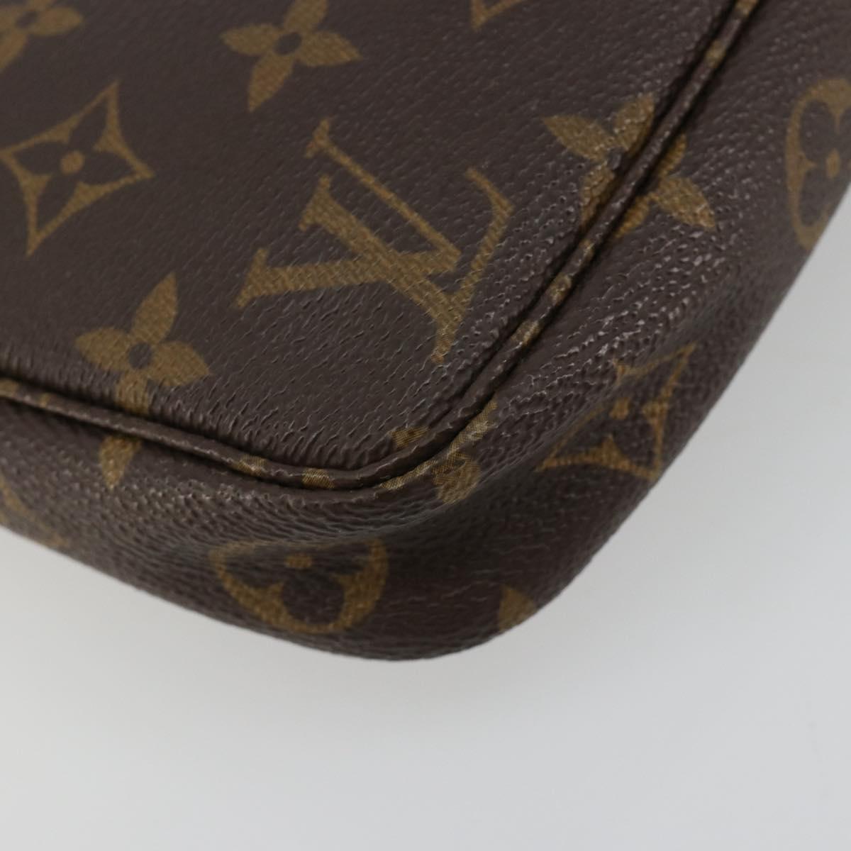 LOUIS VUITTON Monogram Pochette Accessoires Pouch M51980 LV Auth BA12777