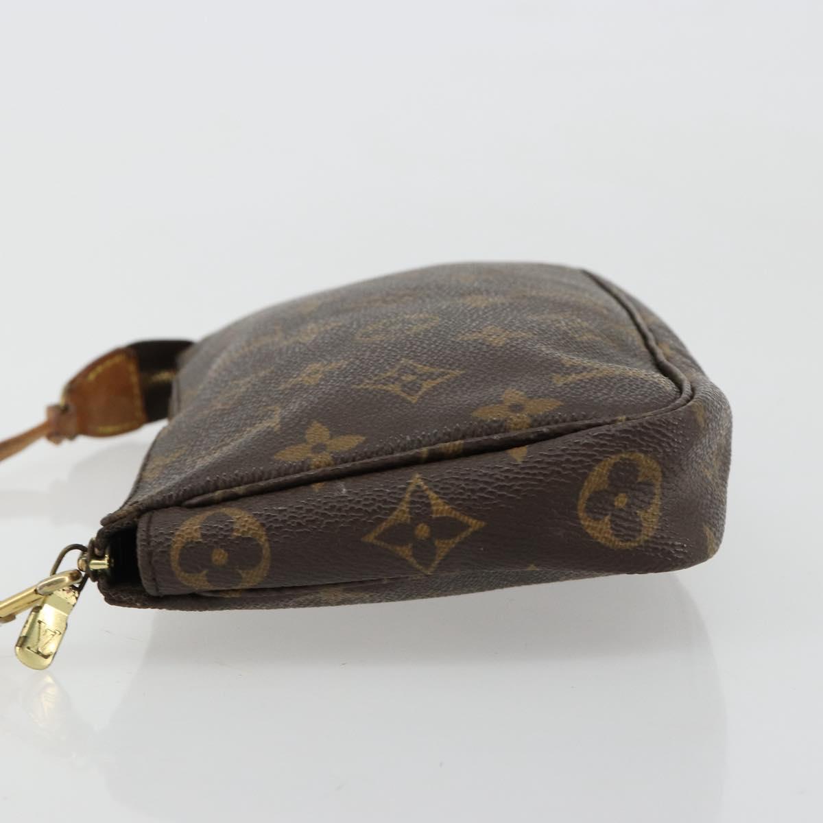 LOUIS VUITTON Monogram Pochette Accessoires Pouch M51980 LV Auth BA12777