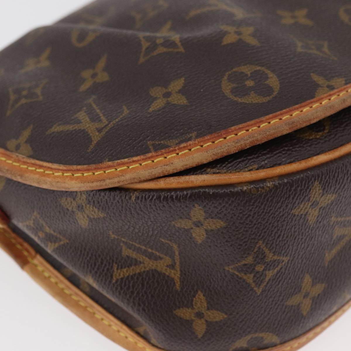 LOUIS VUITTON Monogram Menilmontant PM Shoulder Bag M40474 LV Auth BA12779