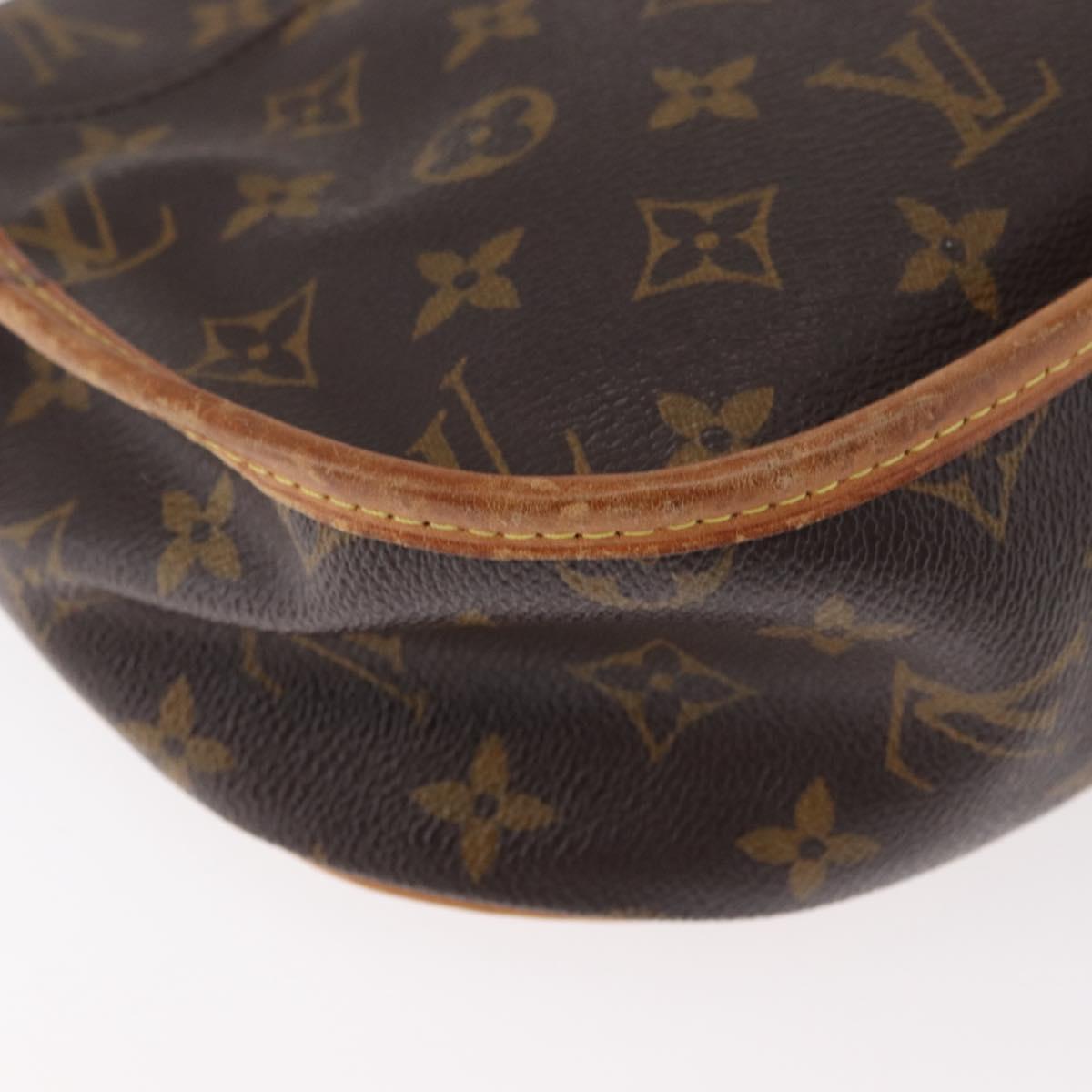 LOUIS VUITTON Monogram Menilmontant PM Shoulder Bag M40474 LV Auth BA12779
