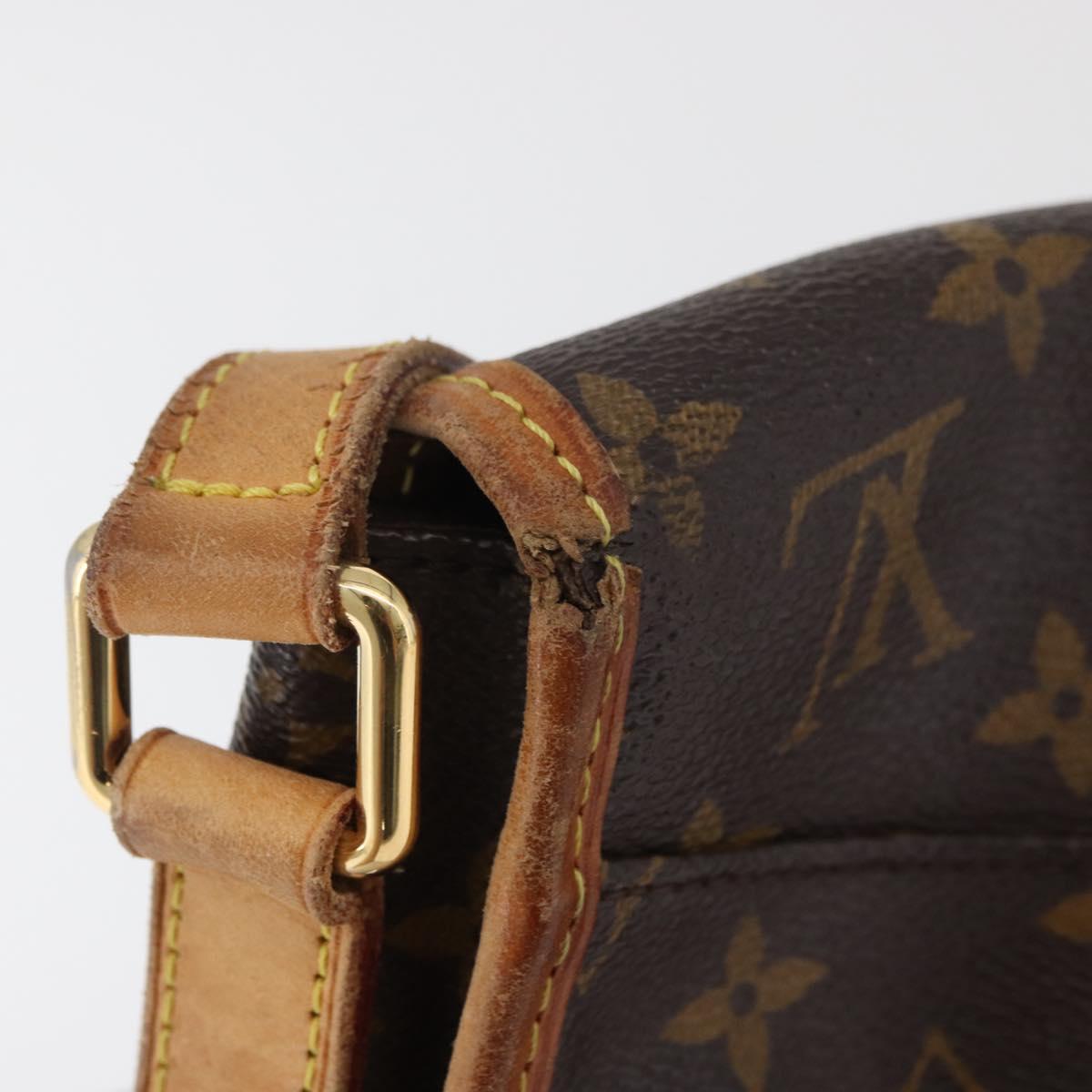 LOUIS VUITTON Monogram Menilmontant PM Shoulder Bag M40474 LV Auth BA12779