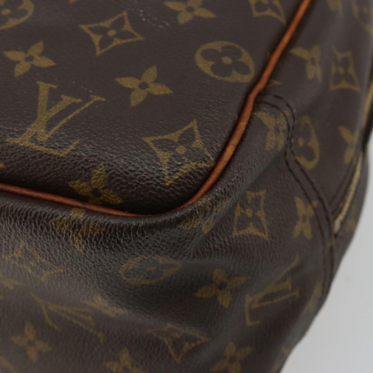 LOUIS VUITTON Monogram Deauville Hand Bag M47270 LV Auth BA12785