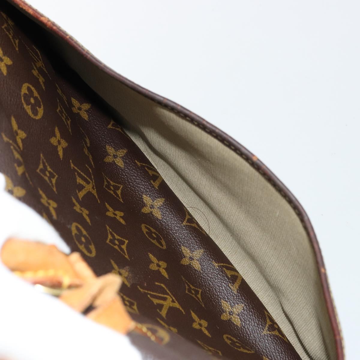 LOUIS VUITTON Monogram Deauville Hand Bag M47270 LV Auth BA12785
