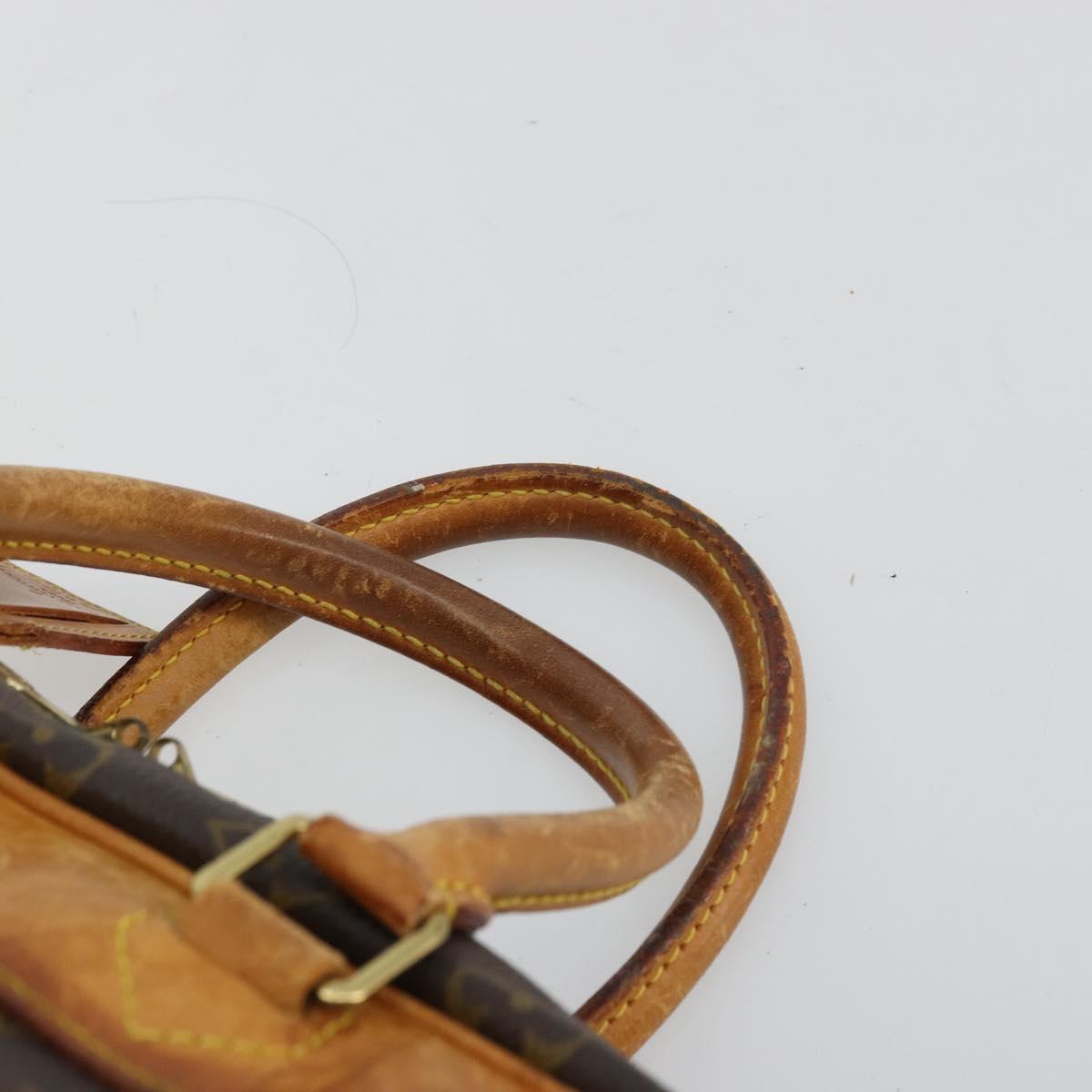 LOUIS VUITTON Monogram Deauville Hand Bag M47270 LV Auth BA12785