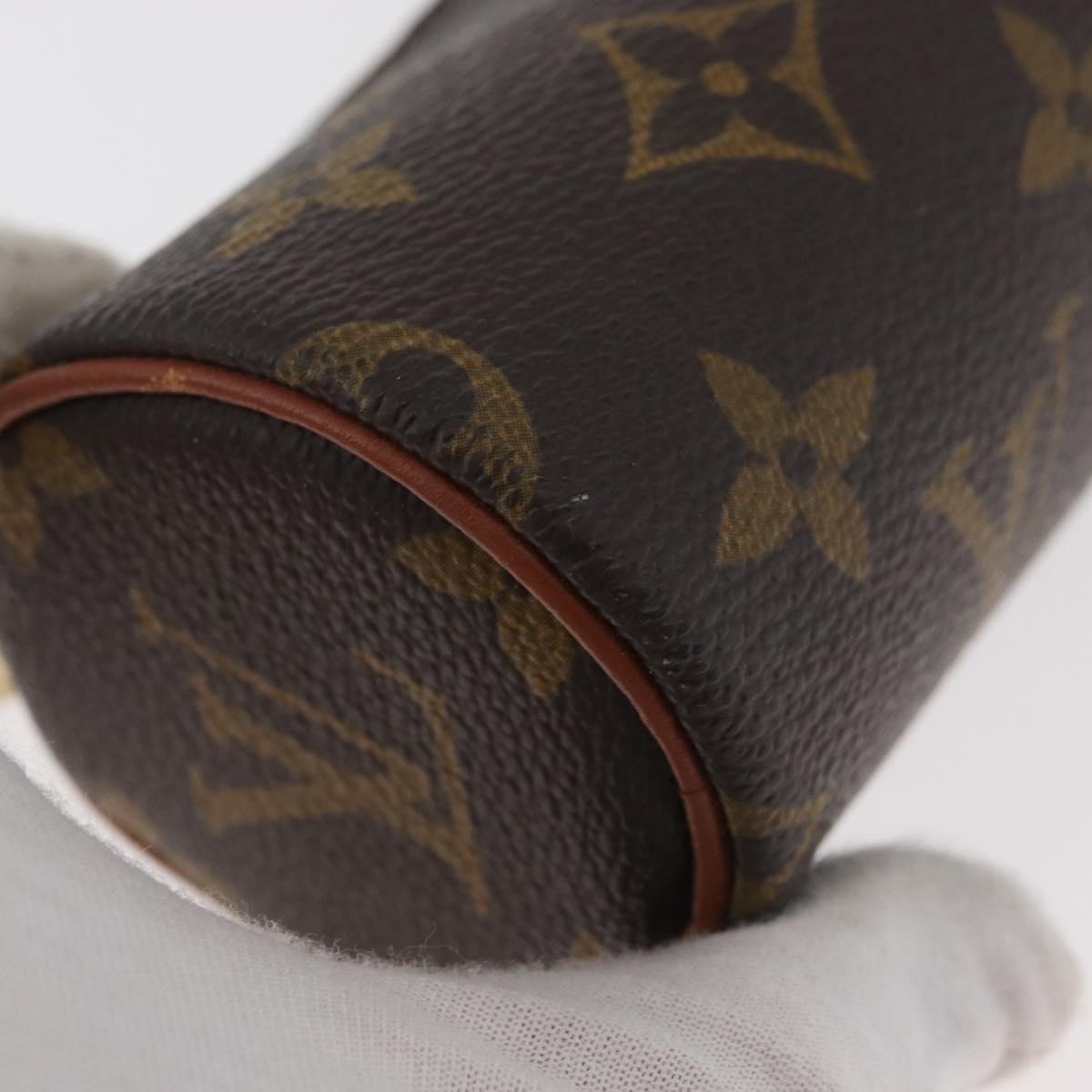 LOUIS VUITTON Monogram Papillon Pouch LV Auth BA12789