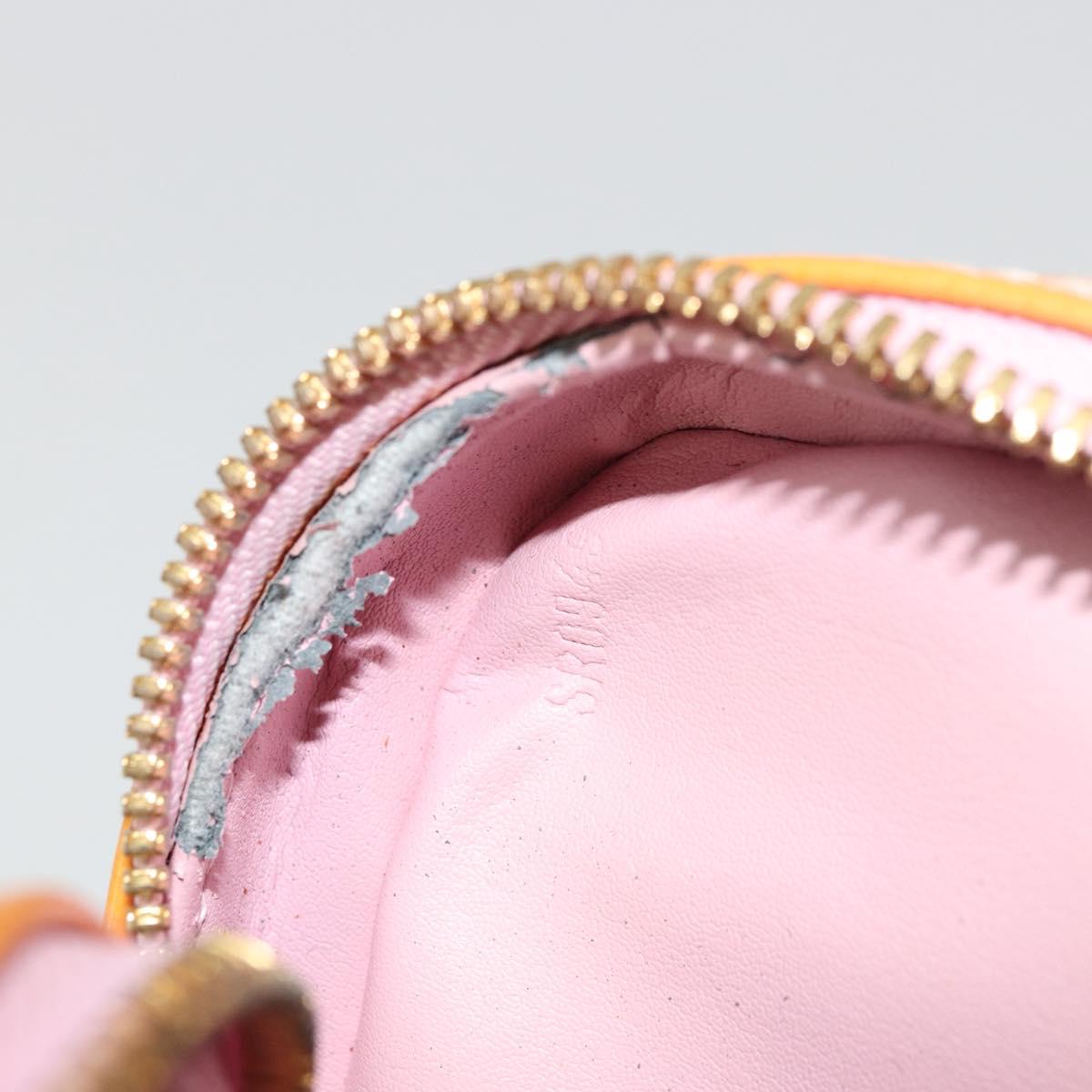 LOUIS VUITTON Monogram Vernis Wooster Bag Marshmallow Pink M91037 Auth BA12807