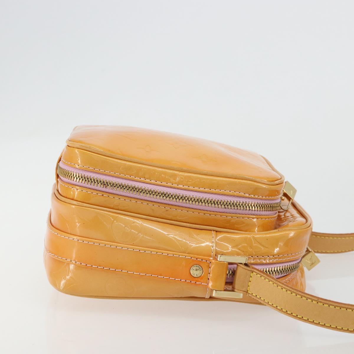 LOUIS VUITTON Monogram Vernis Wooster Bag Marshmallow Pink M91037 Auth BA12807