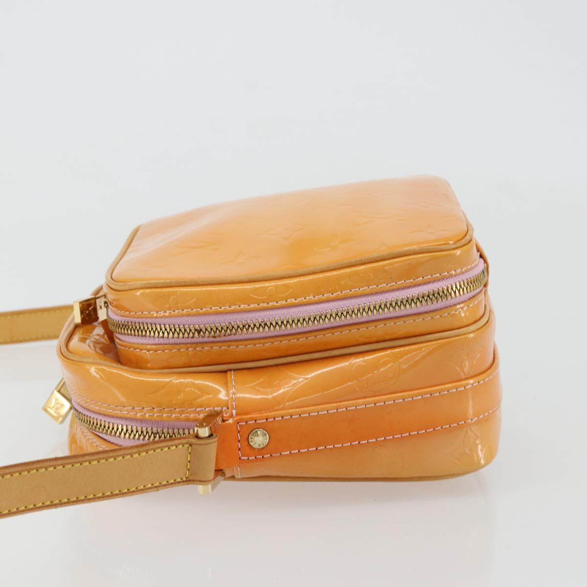 LOUIS VUITTON Monogram Vernis Wooster Bag Marshmallow Pink M91037 Auth BA12807