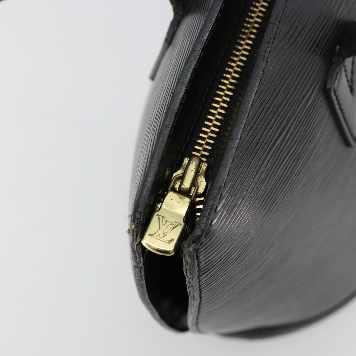 LOUIS VUITTON Epi Saint Jacques Shopping Shoulder Bag Black M52272 Auth BA12821