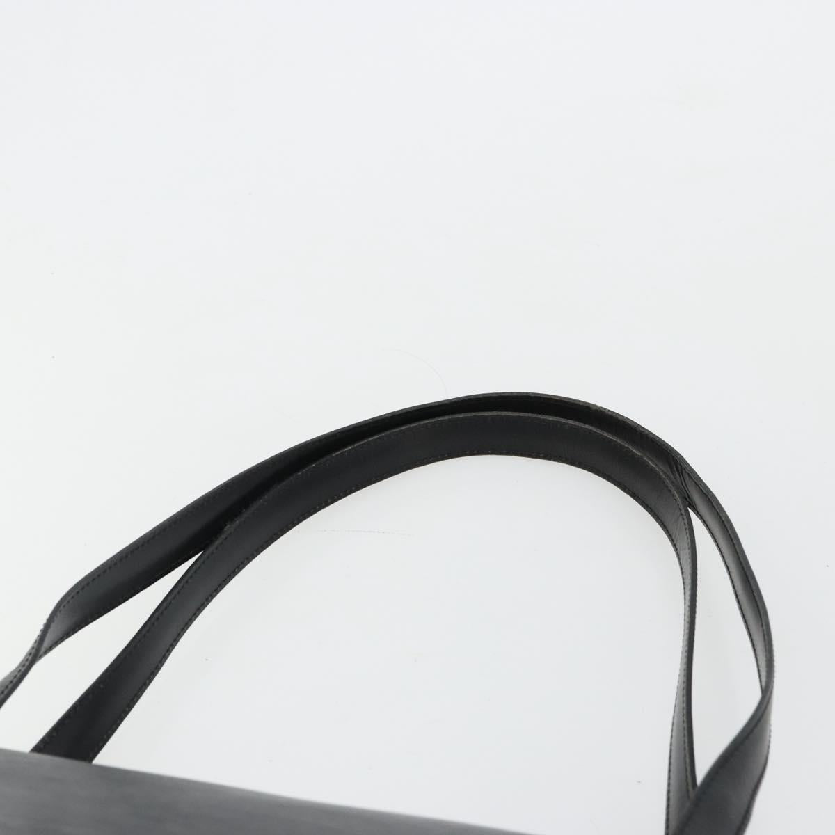 LOUIS VUITTON Epi Saint Jacques Shopping Shoulder Bag Black M52272 Auth BA12821