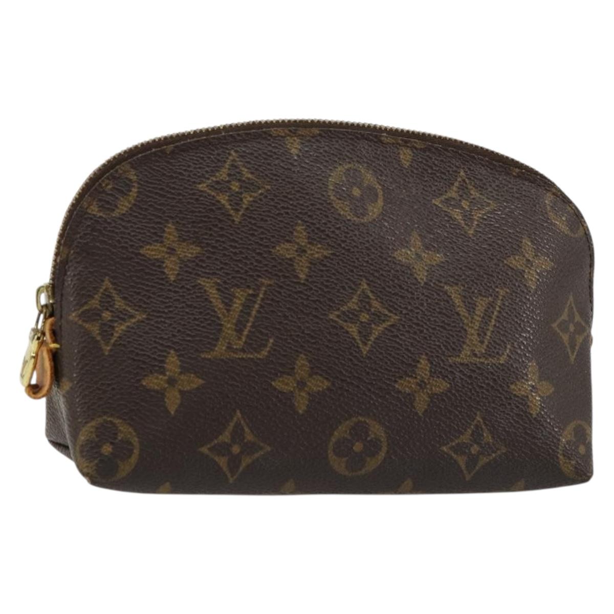 LOUIS VUITTON Monogram Pochette Cosmetic PM Pouch M43998 LV Auth BA12825