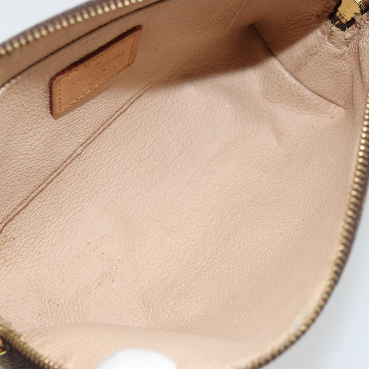 LOUIS VUITTON Monogram Pochette Cosmetic PM Pouch M43998 LV Auth BA12825