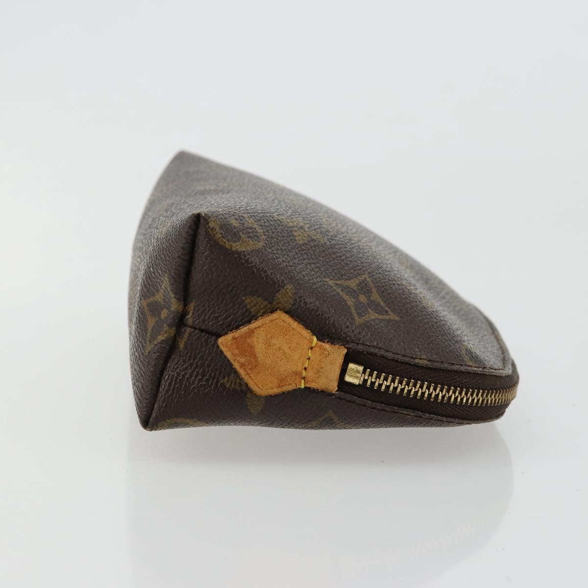 LOUIS VUITTON Monogram Pochette Cosmetic PM Pouch M43998 LV Auth BA12825