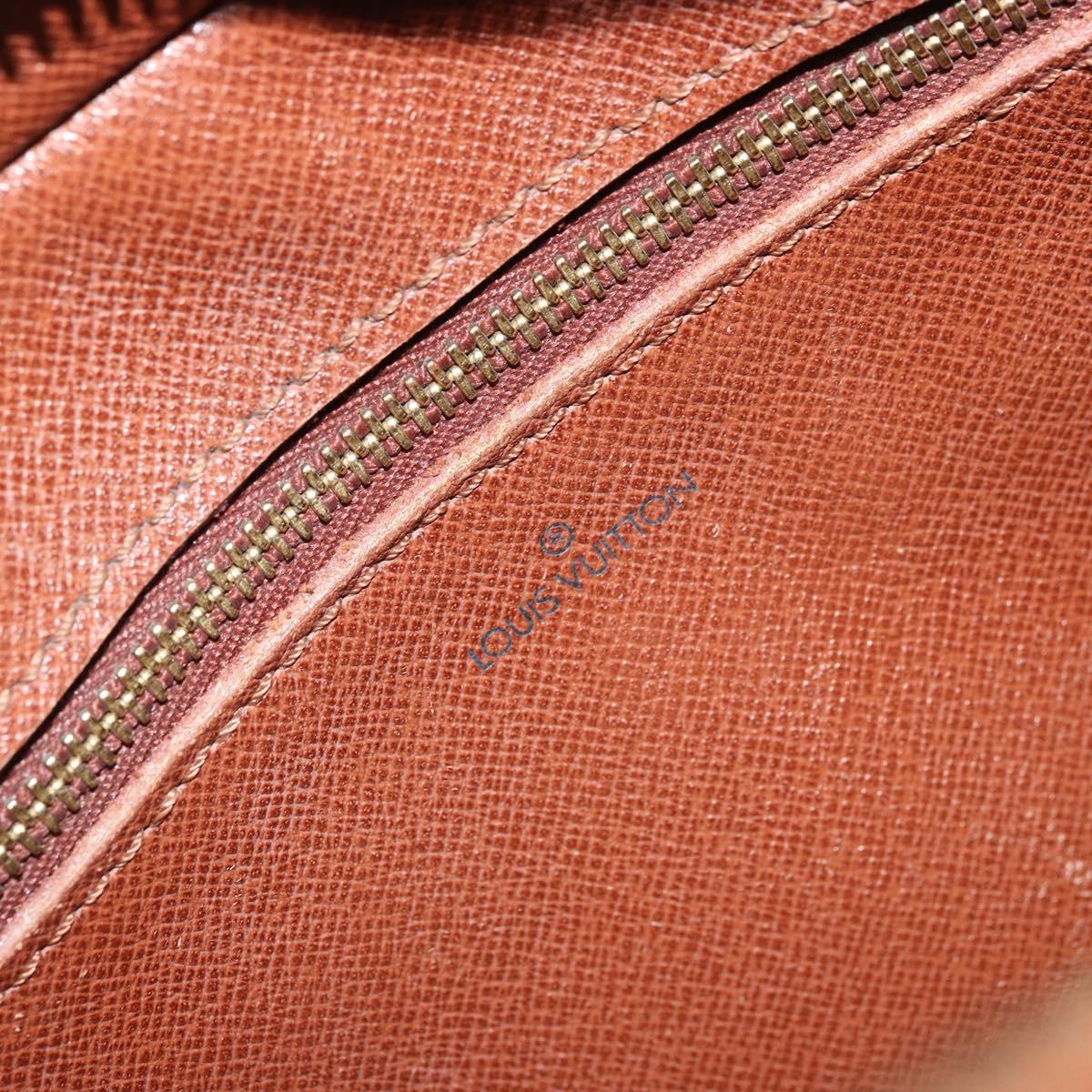 LOUIS VUITTON Epi Jeune Fille MM Shoulder Bag Brown M52153 LV Auth BA12827