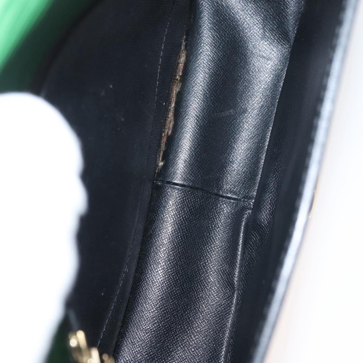 LOUIS VUITTON Epi Saint Cloud GM Shoulder Bag Green M52194 LV Auth BA12833