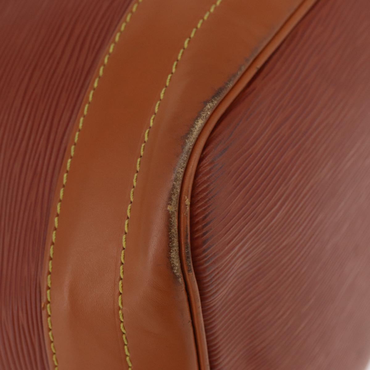 LOUIS VUITTON Epi Noe Shoulder Bag Brown M44028 LV Auth BA12834