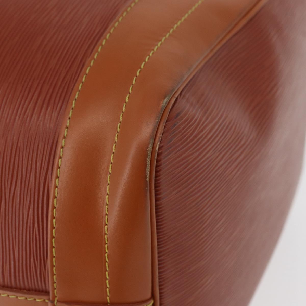 LOUIS VUITTON Epi Noe Shoulder Bag Brown M44028 LV Auth BA12834