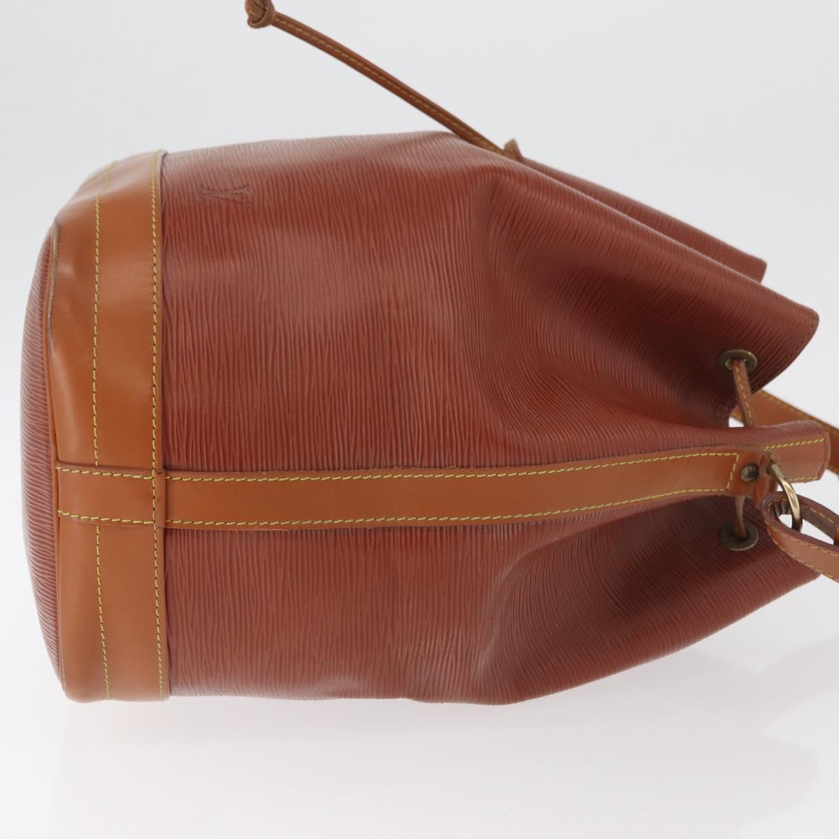 LOUIS VUITTON Epi Noe Shoulder Bag Brown M44028 LV Auth BA12834