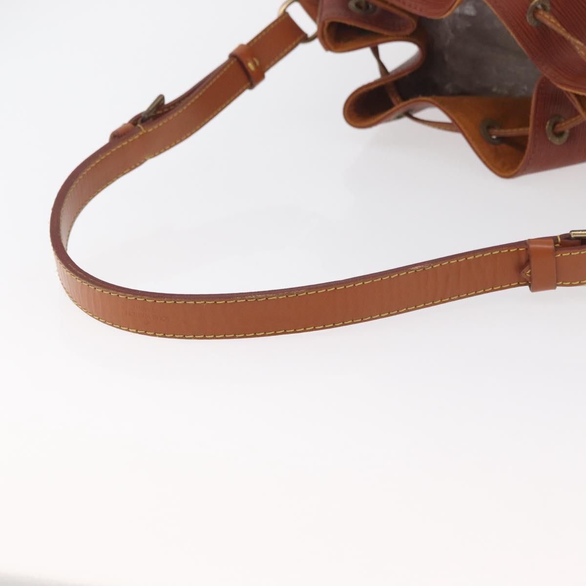 LOUIS VUITTON Epi Noe Shoulder Bag Brown M44028 LV Auth BA12834