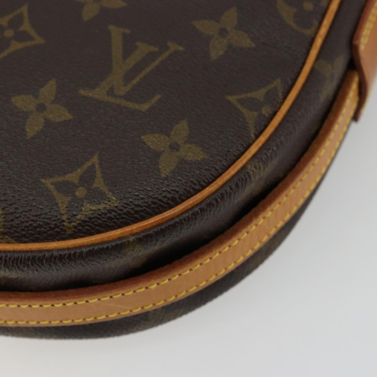LOUIS VUITTON Monogram Jeune Fille MM Shoulder Bag M51226 LV Auth BA12835