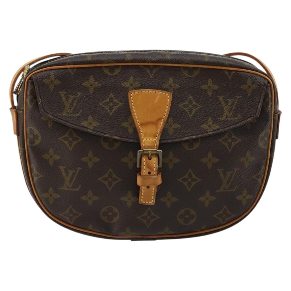 LOUIS VUITTON Monogram Jeune Fille MM Shoulder Bag M51226 LV Auth BA12835