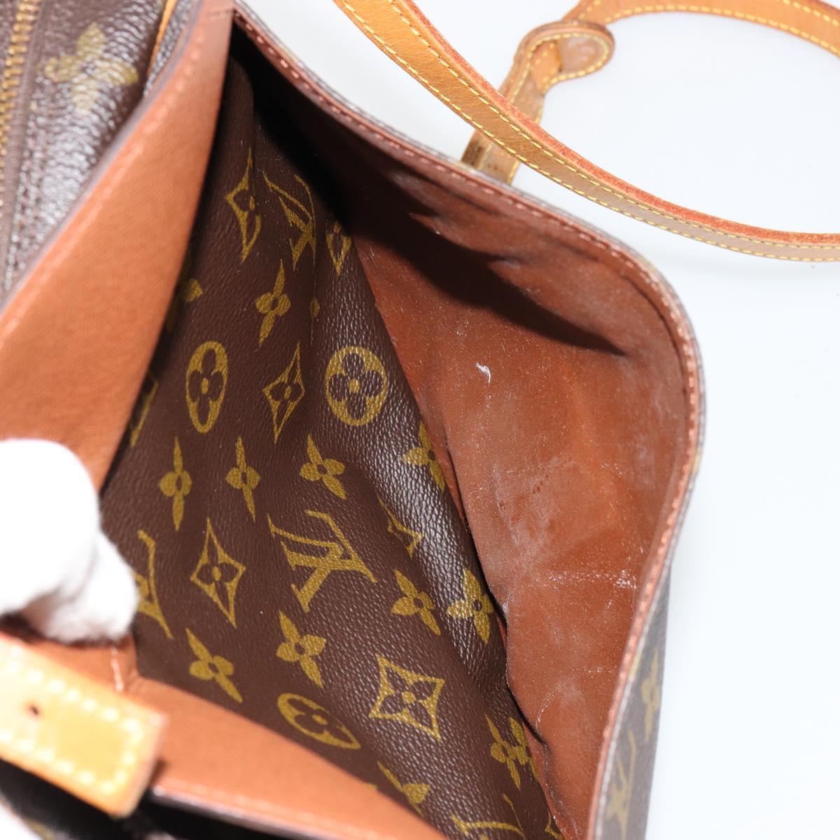 LOUIS VUITTON Monogram Jeune Fille MM Shoulder Bag M51226 LV Auth BA12835