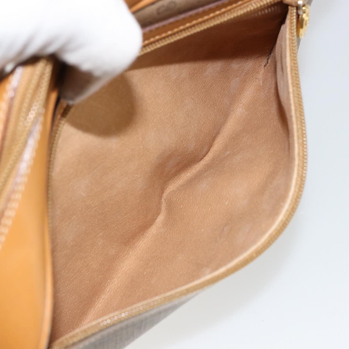 GUCCI Micro GG Supreme Shoulder Bag PVC Beige Gold 001 56 0942 Auth BA12842