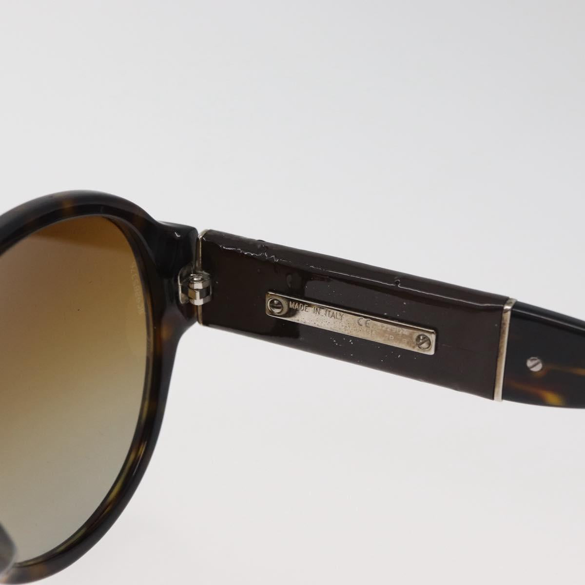 CHANEL Sunglasses plastic Brown CC Auth BA12849