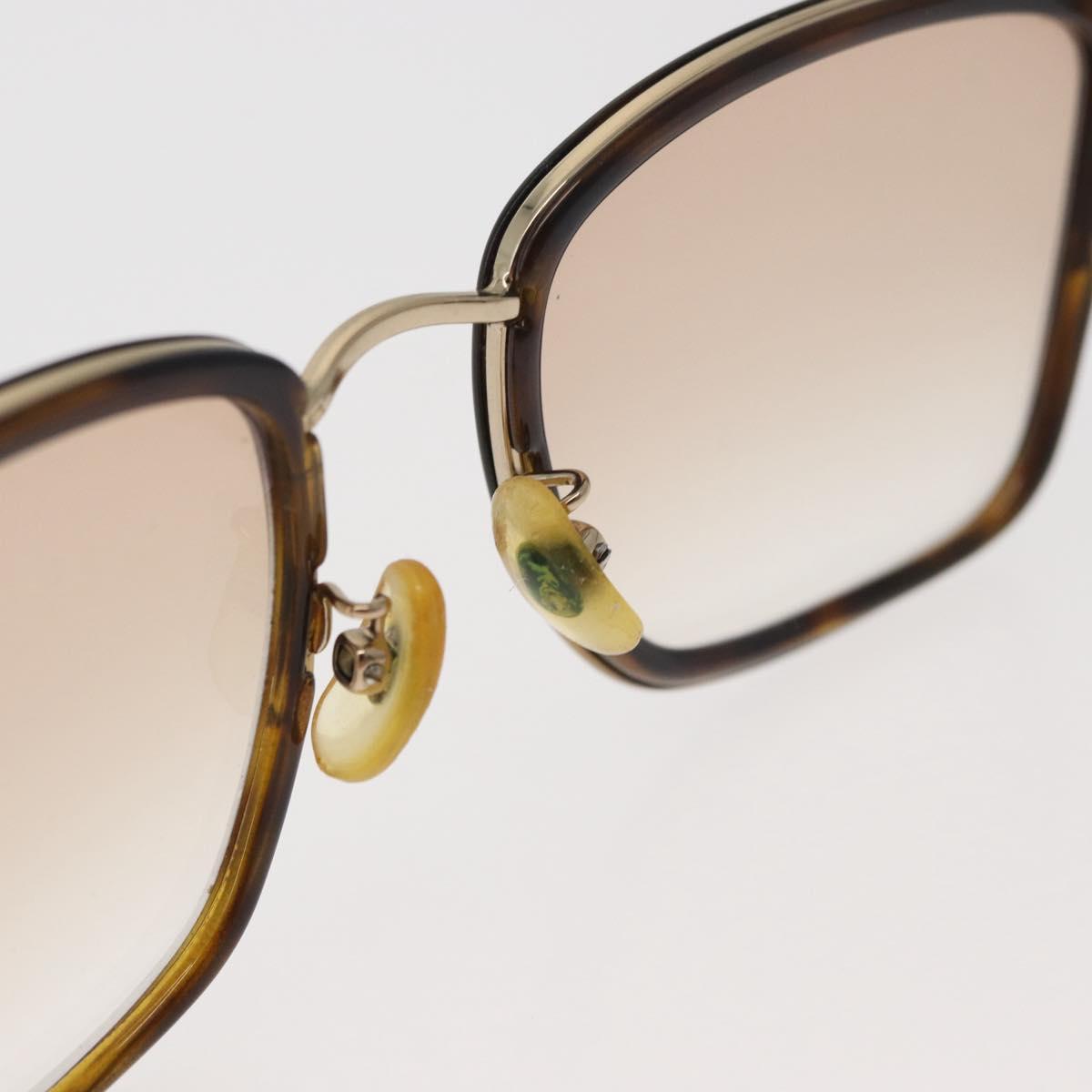 GUCCI Sunglasses plastic Beige Auth BA12850