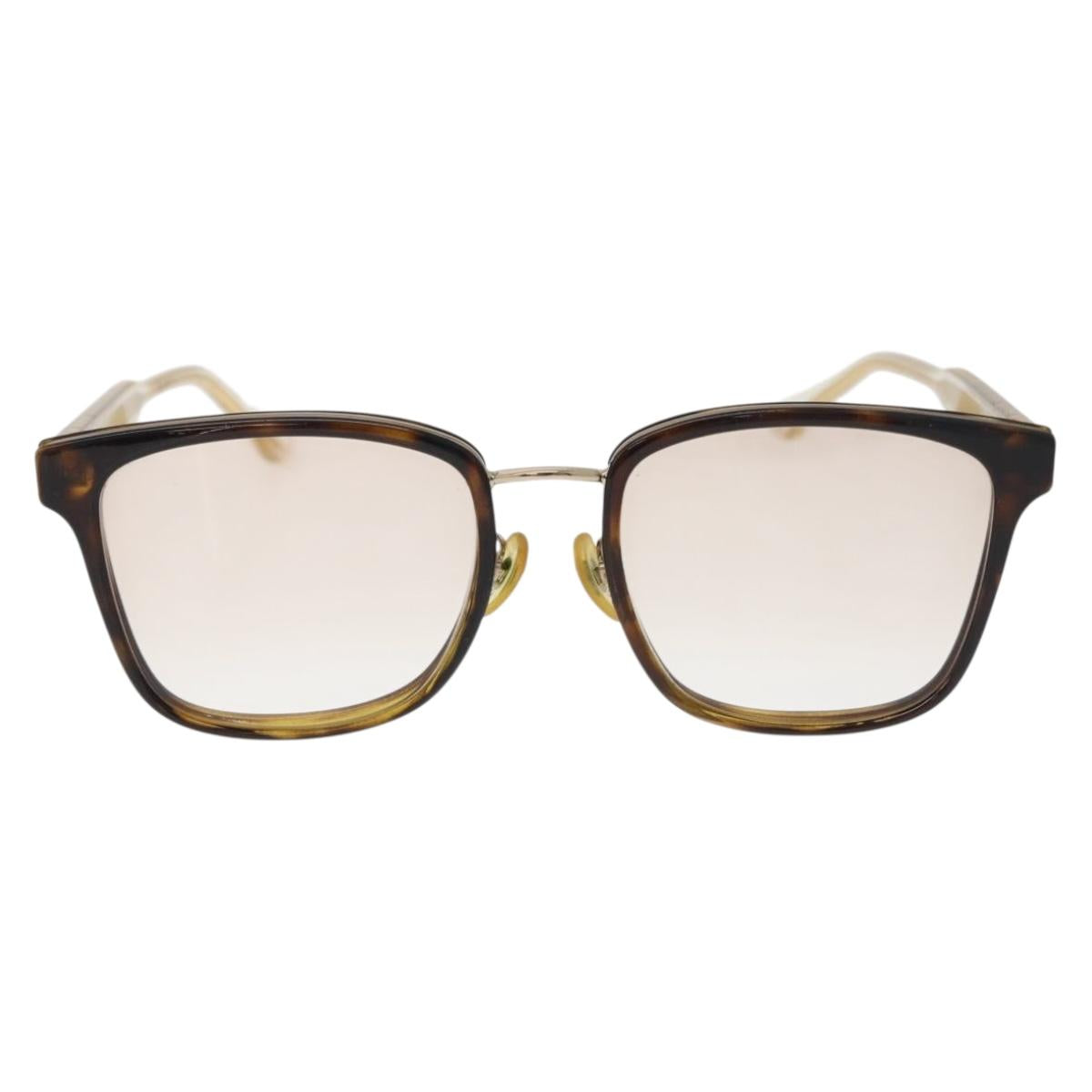 GUCCI Sunglasses plastic Beige Auth BA12850