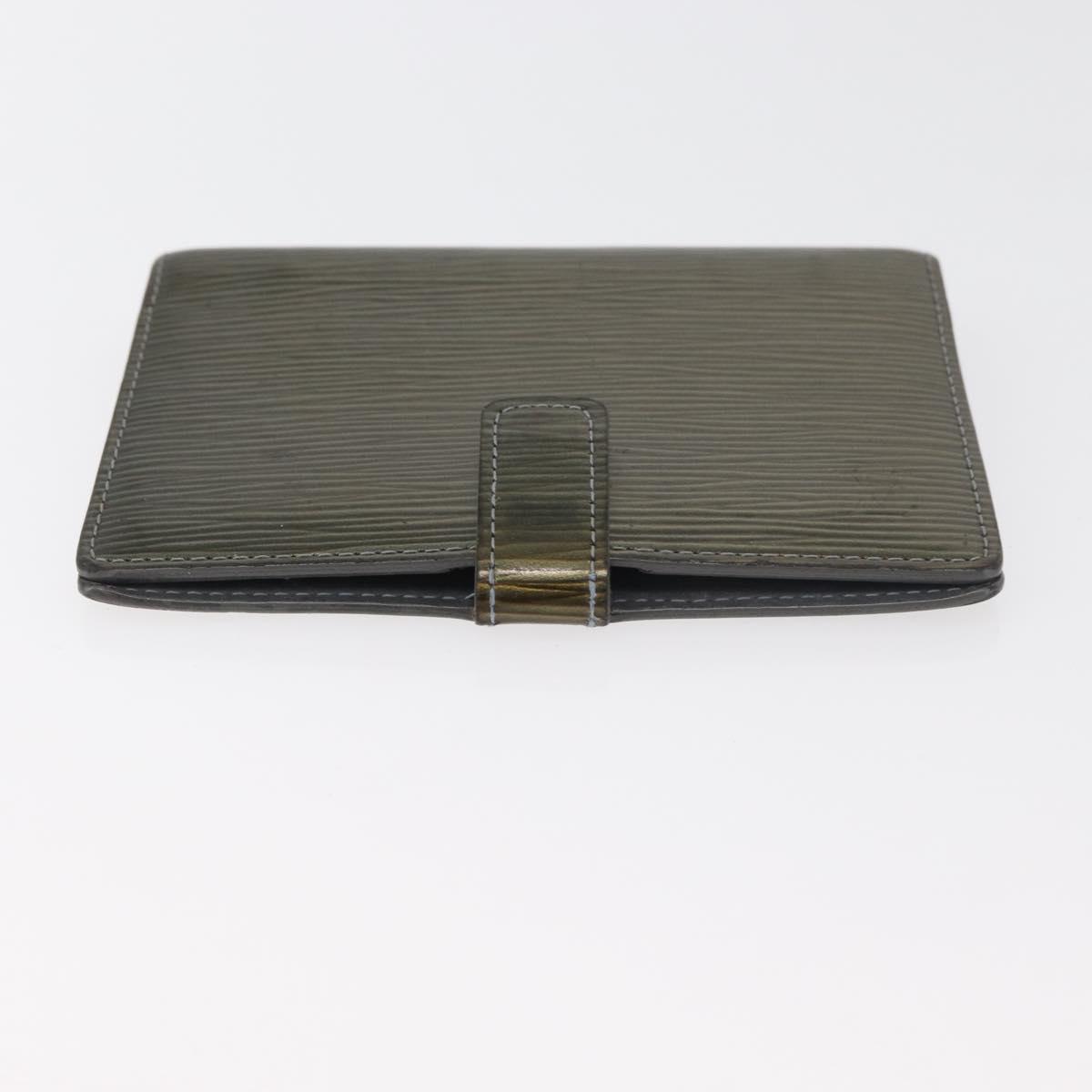 LOUIS VUITTON Epi Monogram Day Planner Cover 2 Set Green LV Auth BA12854