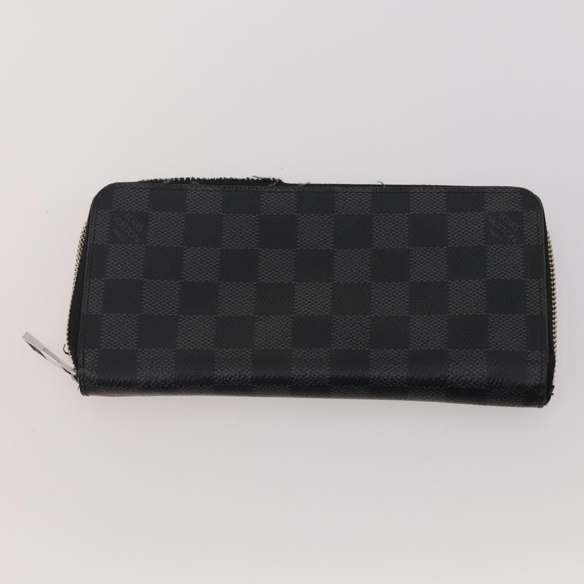 LOUIS VUITTON Damier Ebene Wallet 5 Set LV Auth BA12862