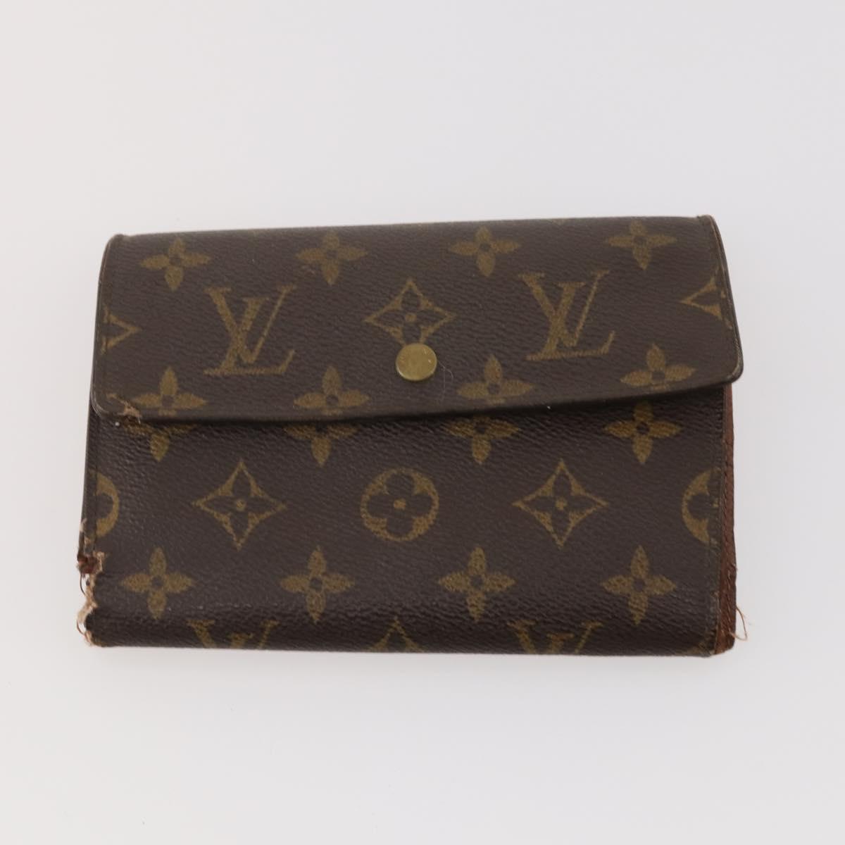 LOUIS VUITTON Monogram Wallet 5 Set LV Auth BA12863
