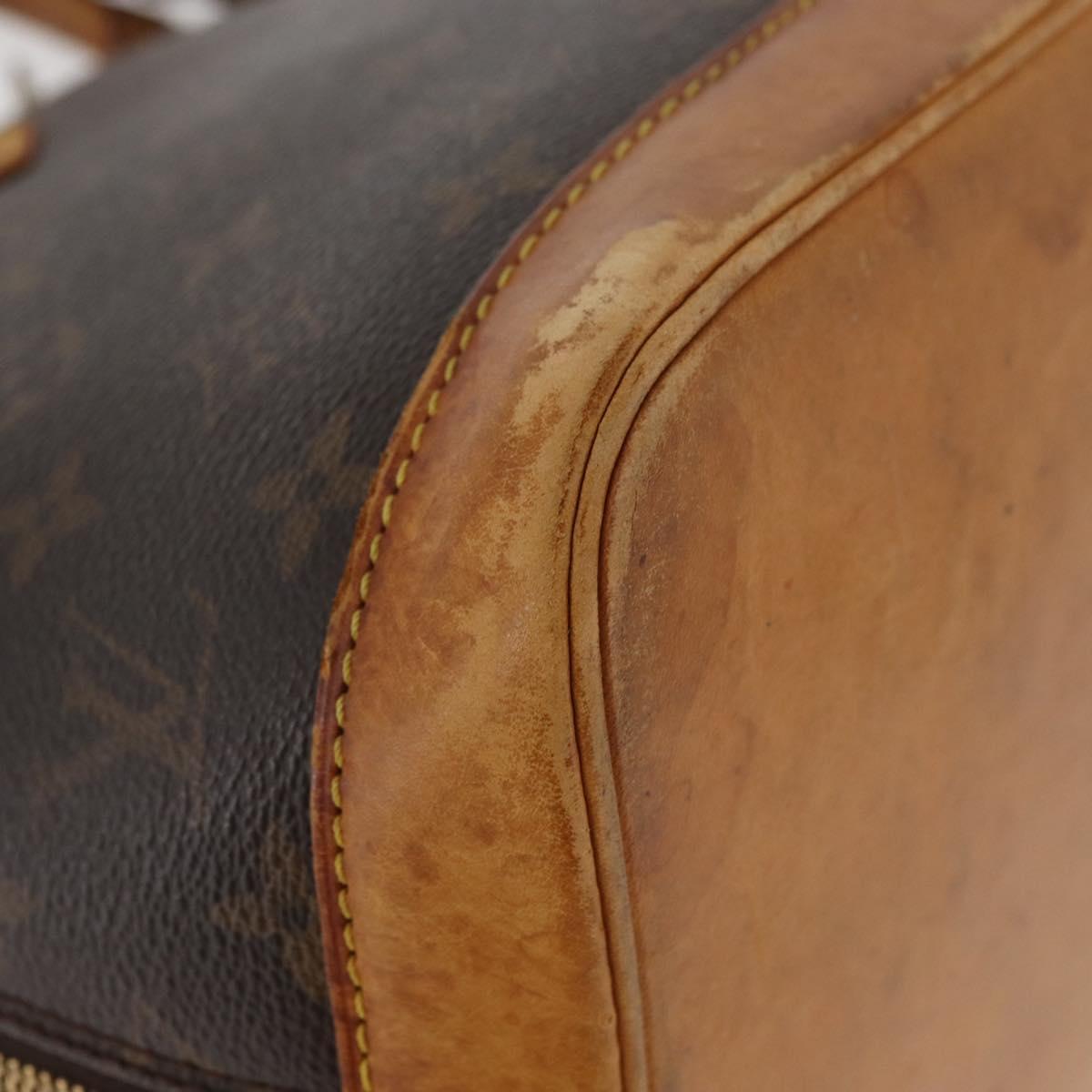 LOUIS VUITTON Monogram Alma Hand Bag M51130 LV Auth BA12865